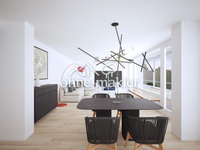Geräumige kernsanierte DG 3 Zi. Wohnung in Top Lage/ mihome Architektur & Interior Design
