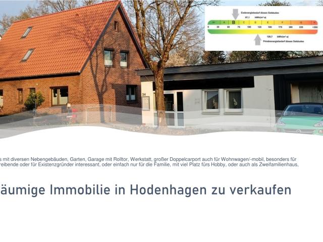Geräumige Immobilie in Hodenhagen zu verkaufen