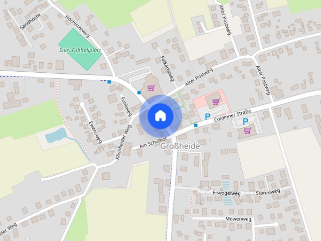 Geräumige Obergeschosswohnung in Großheide Menstede!
