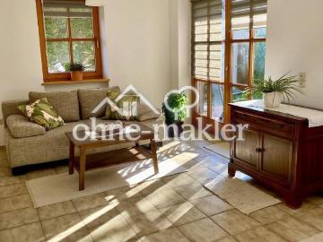 Top möblierte 3 Zimmer Wohnung mit 102qm, ruhig, EBK, Garage, Garten, 92280 Kastl