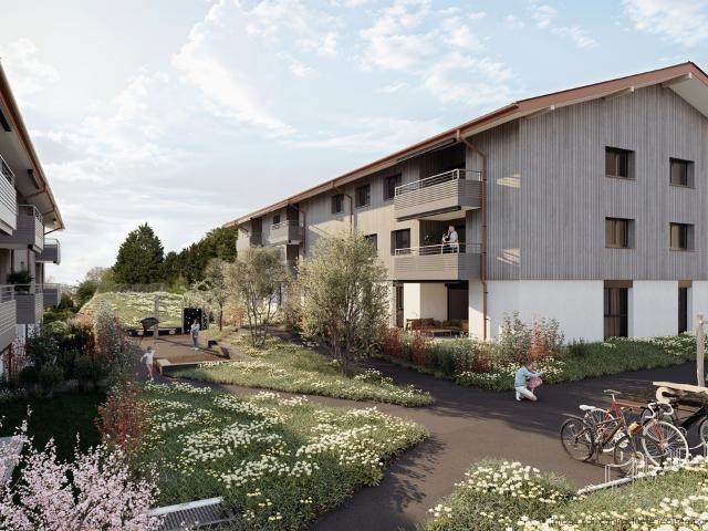 Geräumige, neue 4,5 Zimmer Wohnungen in einer grünen Umgebung