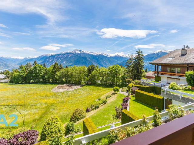 Geräumiges 3 Zimmer Apartment mit Blick auf die Alpen