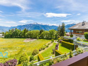 Geräumiges 3 Zimmer Apartment mit Blick auf die Alpen