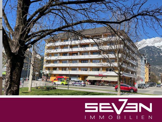 Geräumige Wohnung mit 2 Zimmer, separate Küche mit optional TGAP Pradl