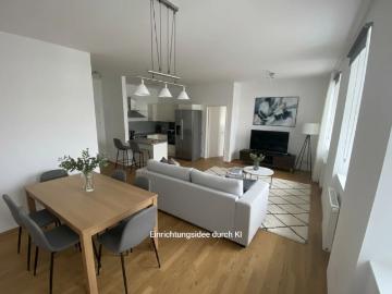 Geräumige, zentral gelegene, helle 2 Zimmer Wohnung mit möblierter Küche in Ried