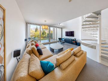 Grosses 4.5 Zimmer Triplex mit Garten in Lugano