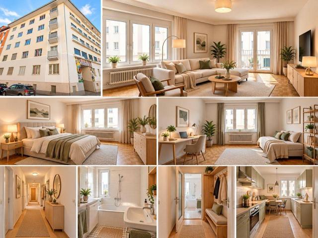 Geräumiges 4 Zimmer Apartment mit Balkon in Graz – modernes Wohnen in Top Lage
