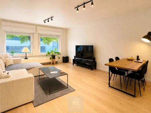 Gerenoveerd 2 slaapkamerappartement met garagebox in Wondelgem