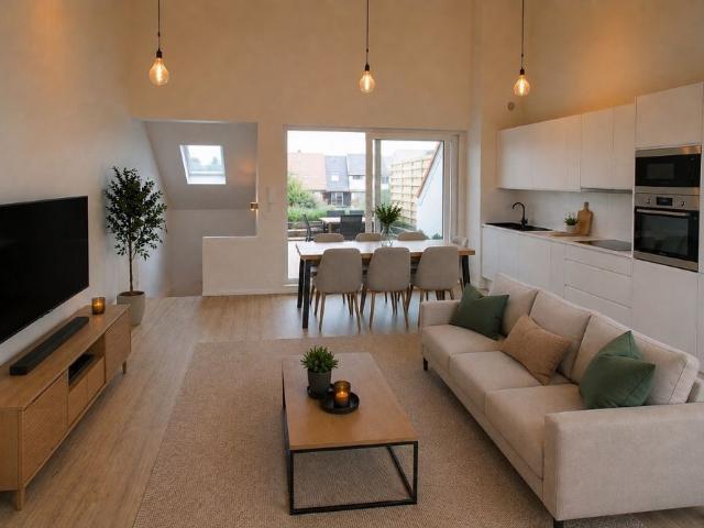 Gerenoveerd duplex appartement met zonnig terras!