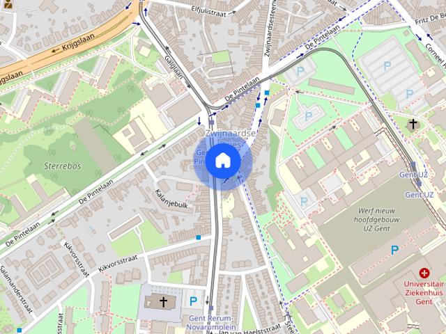 Gerenoveerde en gemeubelde studio voor studenten te huur in Gent