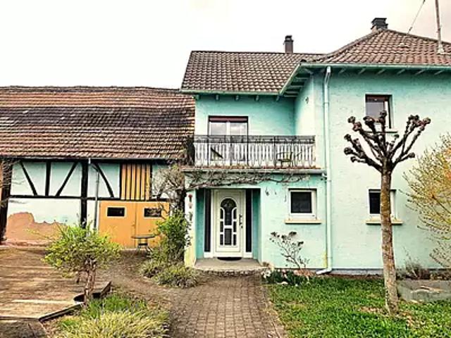 Gerstheim 67150 Achat / Vente maison 6 pièces t6 piscine cave