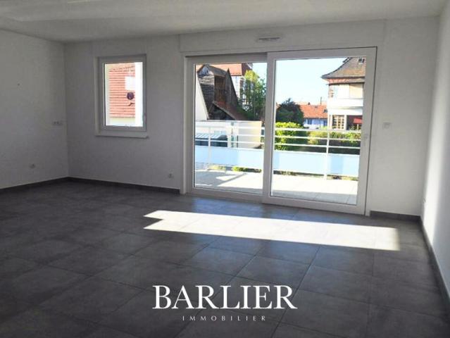 Gerstheim Appartement 2 pièces loué dans un cadre calme et