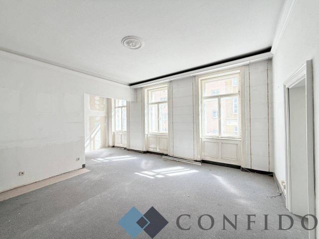 Gestalten Sie nach Ihrem Geschmack Sanierungsbedürftige 3 Zimmer Altbauwohnung in der Clusiusgasse!