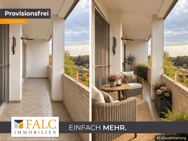 Gestalten Sie Ihr neues Zuhause! 3 Zimmer, große Loggia und Aufzug in Dortmund Brackel
