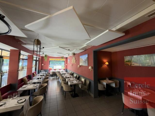 GESCHÄFT ZU VERKAUFEN RESTAURANT, CAFETERIA, ZWEI TERRASSEN GENF RECHTE BANK