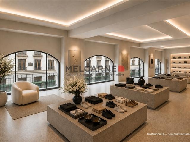 Geschäftsarkade mit ca. 794 m² zu vermieten Rue du Rhône