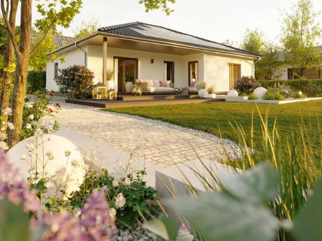 Geschützt draußen sitzen und das Zuhause genießen – bei fast jedem Wetter in Dermbach