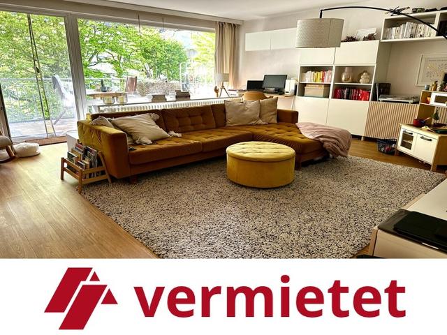 Geteviertel: großzügige 3 Zimmer Whg Balkon mit Blick ins Grüne, EBK, Fahrstuhl in Schwachhausen