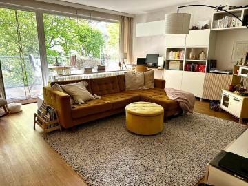 Geteviertel: großzügige 3 Zimmer Whg Balkon mit Blick ins Grüne, EBK, Fahrstuhl in Schwachhausen