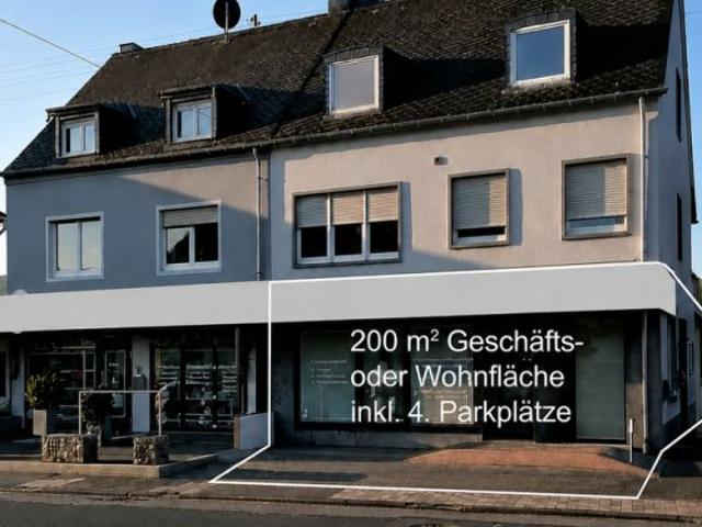 Gewerbefläche, Kapitalanlage oder Eigentumswohnung? – Sie entscheiden! Attraktive TOP Lage in Irrel
