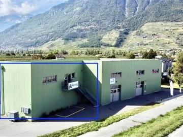 Gewerbehalle zu vermieten in Fully