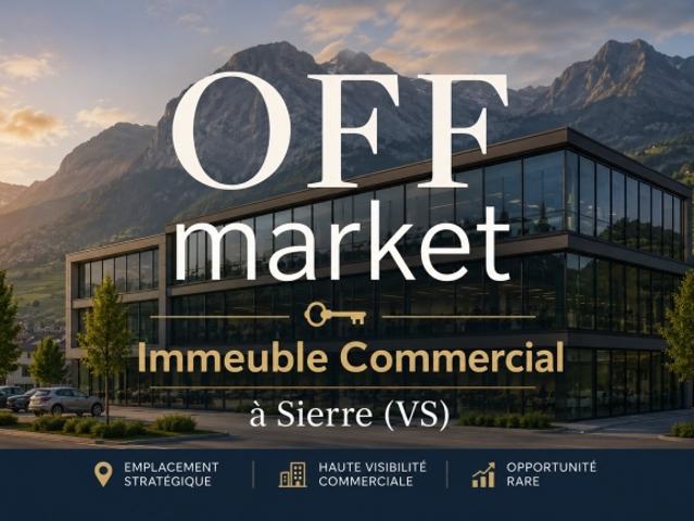 Gewerbliche Investitionsimmobilie im Herzen von Sierre VS