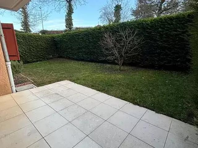 Gex 01170 Location appartement 2 pièces t2 jardin terrasse