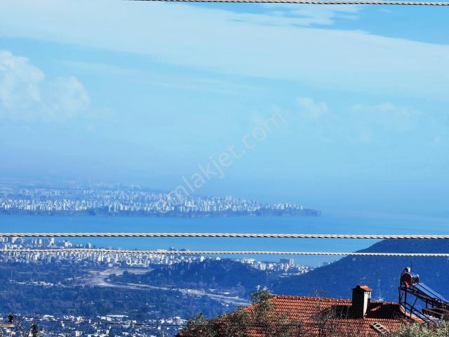 Geyikbayırı Deniz Ve Şehir Manzaralı Müstakil Ev Ve Arsası