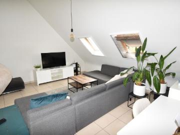 Gezellig dakapp. van 85m², met terras van 60m² ! & garage