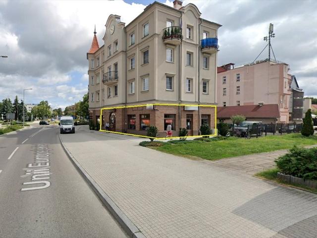 Duży lokal 103,49 m2 z dwoma wejściami w centrum Giżycka