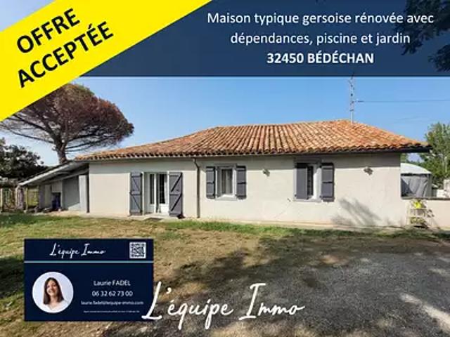 Gimont 32200 Achat / Vente maison 6 pièces t6