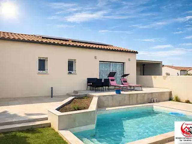 Ginestas 11120 Achat / Vente maison 4 pièces t4 piscine terrasse