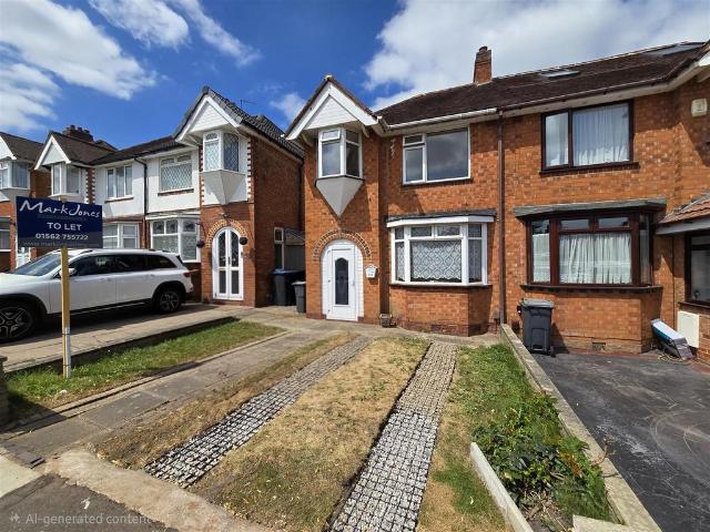 Gibbins Road, Birmingham B29 3 bed semi detached house to rent £1,300 pcm £300 pw