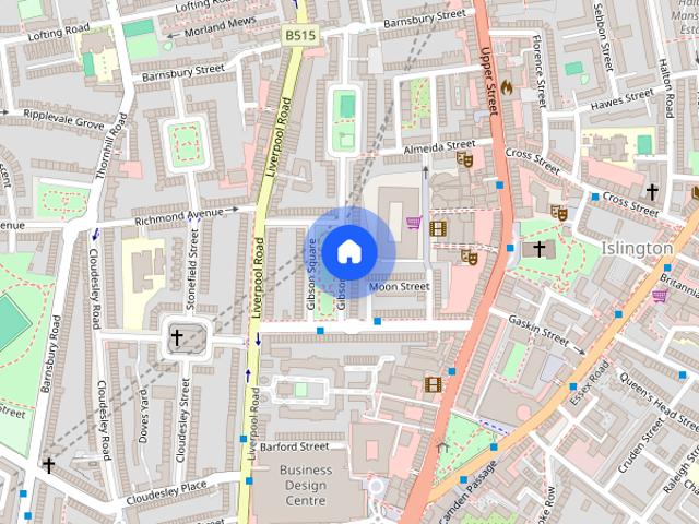 Gibson Square, Islington, London, N1