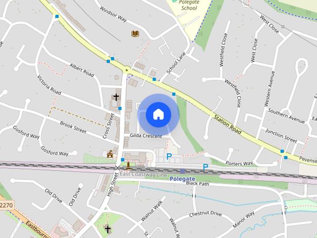 Gilda Crescent, Polegate