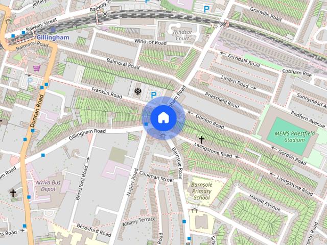 Gillingham Road, Gillingham, Gillingham, Kent, ME7