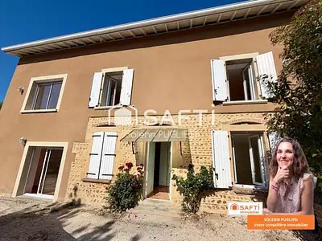 Gillonnay 38260 Achat / Vente maison 5 pièces t5 terrasse parking
