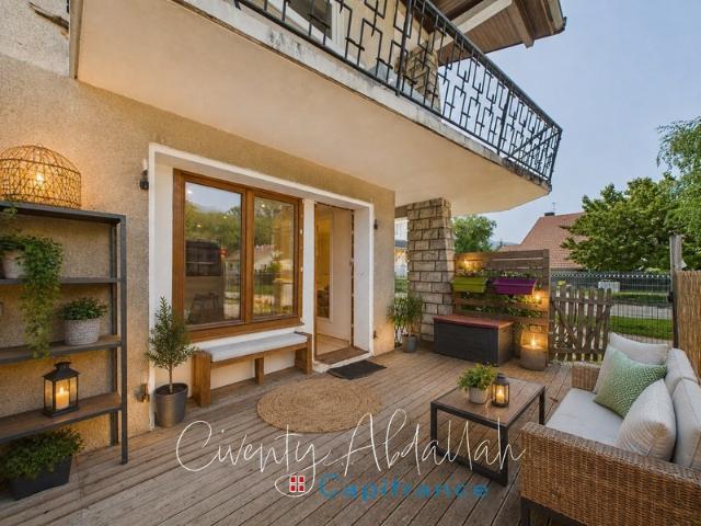 GILLY SUR ISERE 73 Appartement à vendre T2 bis en rez de jardin