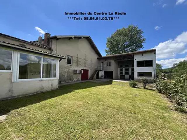Gironde sur Dropt 33190 Achat / Vente maison 6 pièces t6