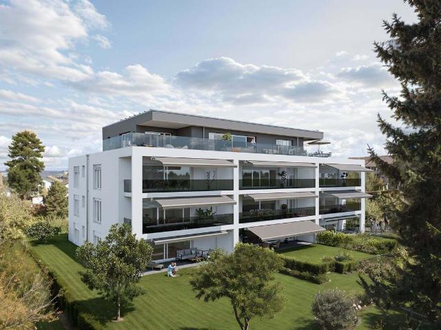 Givisiez – Neue Wohnung mit 4,5 Zimmern und Balkon von 22,4 m²