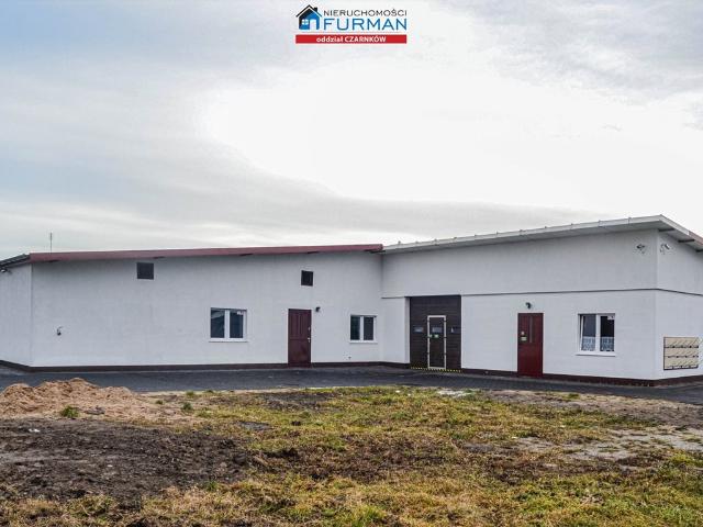 Hala 648 m² z zapleczem w Gołańczy – idealna na biznes!