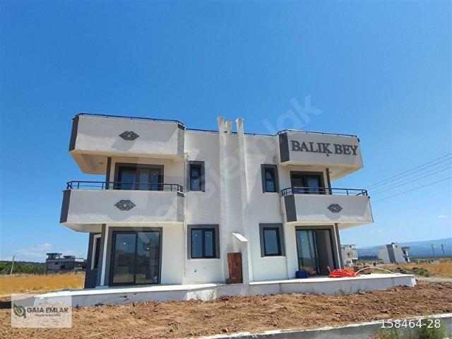 Gömeç Karaağaç Sahilde 510m2 Arsa İçerisinde Satılık 2 Adet İkiz Villa