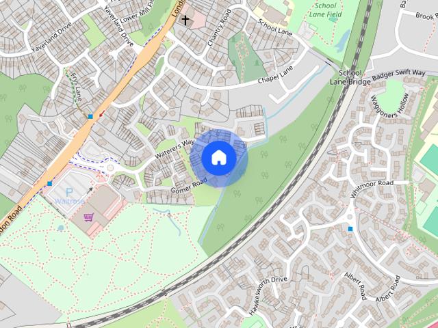 Gomer Road, Bagshot, GU19