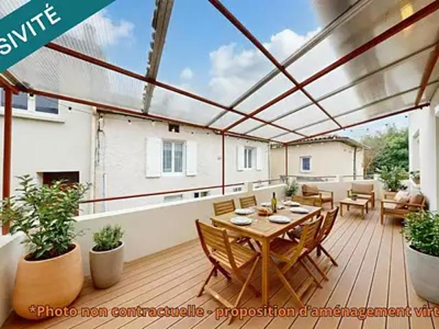 Gond Pontouvre 16160 Achat / Vente maison 4 pièces t4 terrasse
