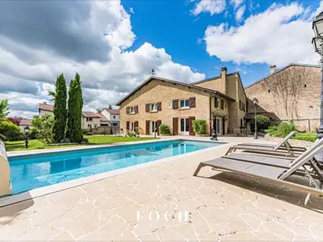 Gondreville 54840 Achat / Vente maison 7 pièces t7 piscine