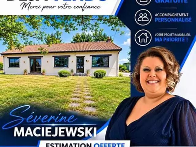 Gonnehem 62920 Achat / Vente maison 5 pièces t5 terrasse cave