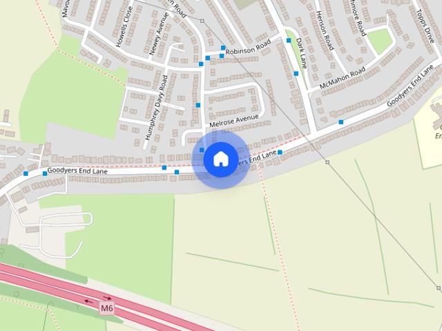 Goodyers End Lane, Bedworth, CV12