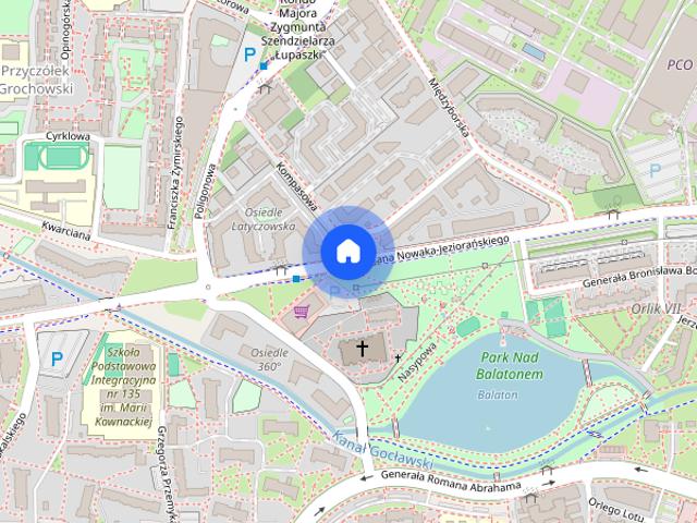 Gocław|CH Promenada|2 pokoje|garaż|duży balkon | Wolne od już