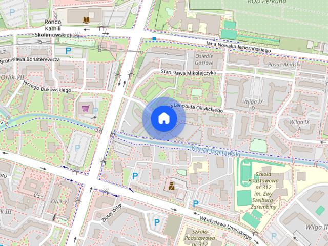 Gocław | Okulickiego | 3 pokoje | 2 piętro | 65 m2 | Najem okazjonalny