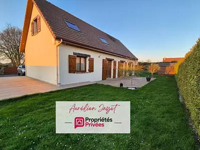 Goderville 76110 Achat / Vente maison 6 pièces t6 jardin terrasse